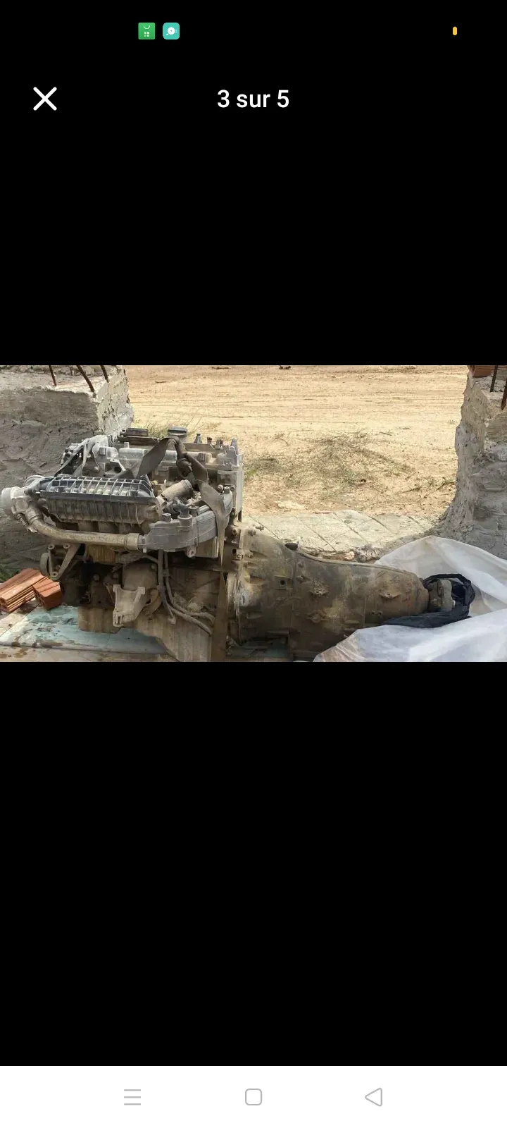 Moteur Mercedes C200 et phares