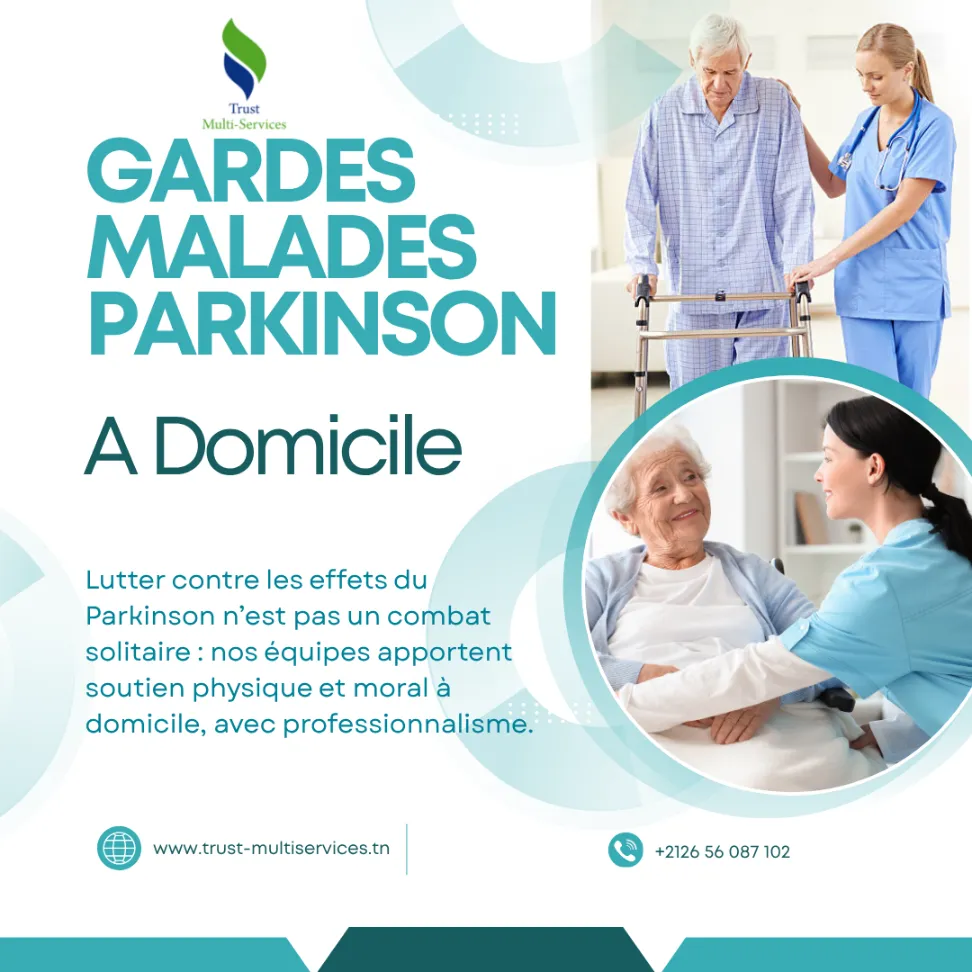 GARDES MALADES DE PARKINSON A DOMICILE À BENI KHALLED