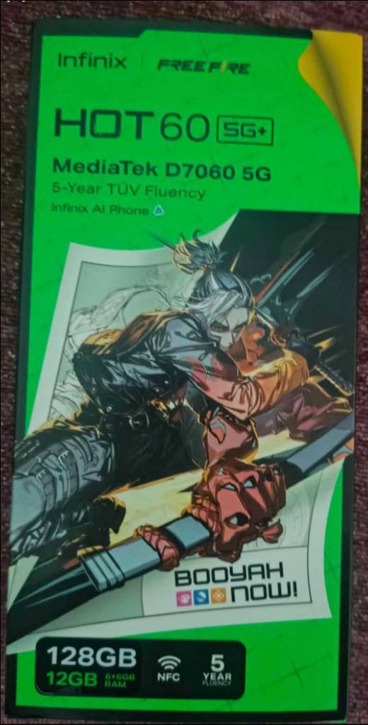Infinix hot 60 5g neuf