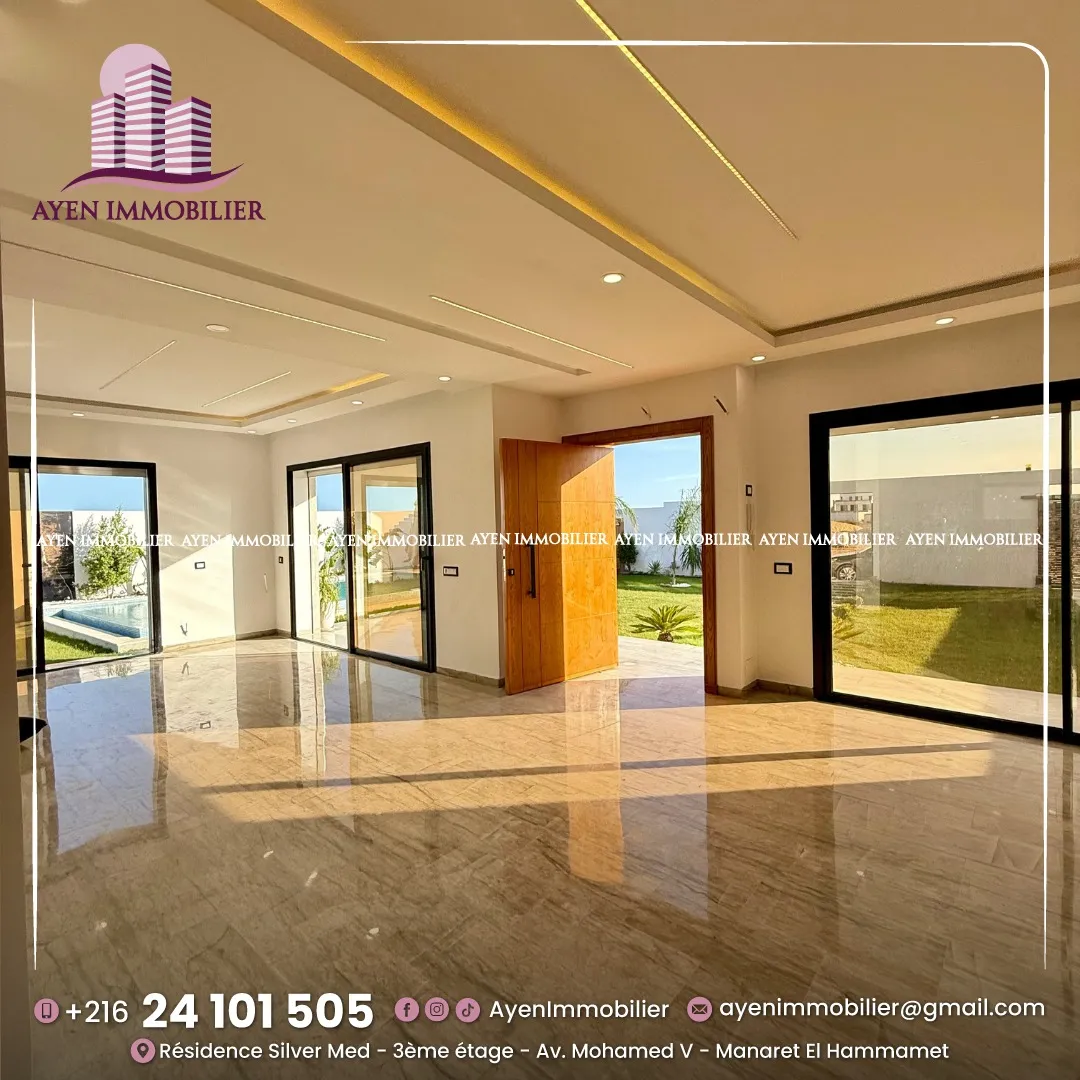 Une villa a vendre 