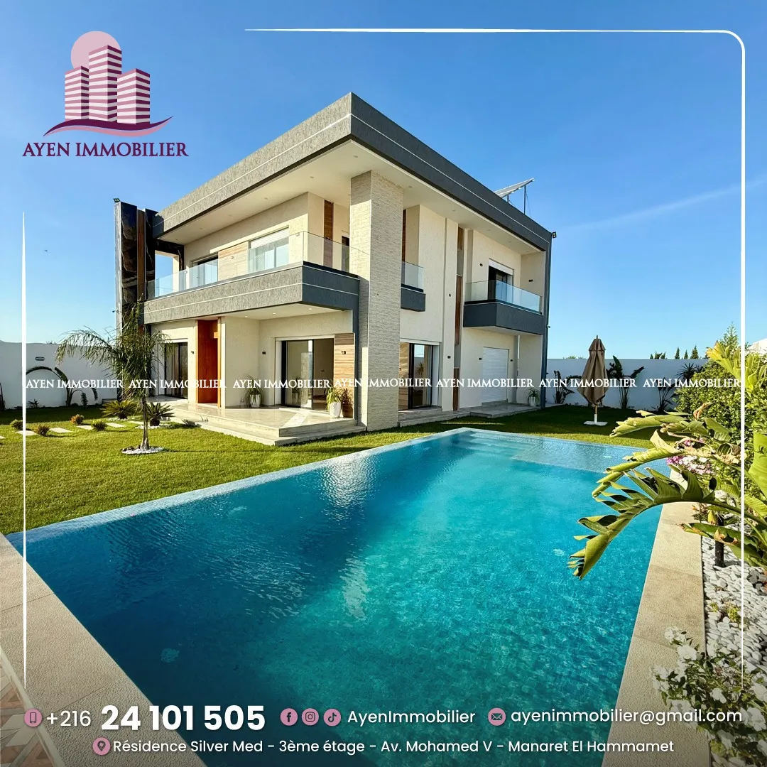Une villa a vendre 