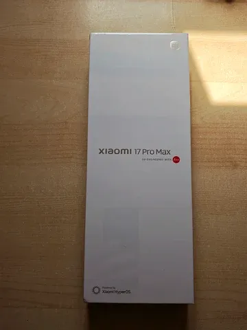 Xiaomi 17 pro max dans son emballage d'origine usine et cacheté