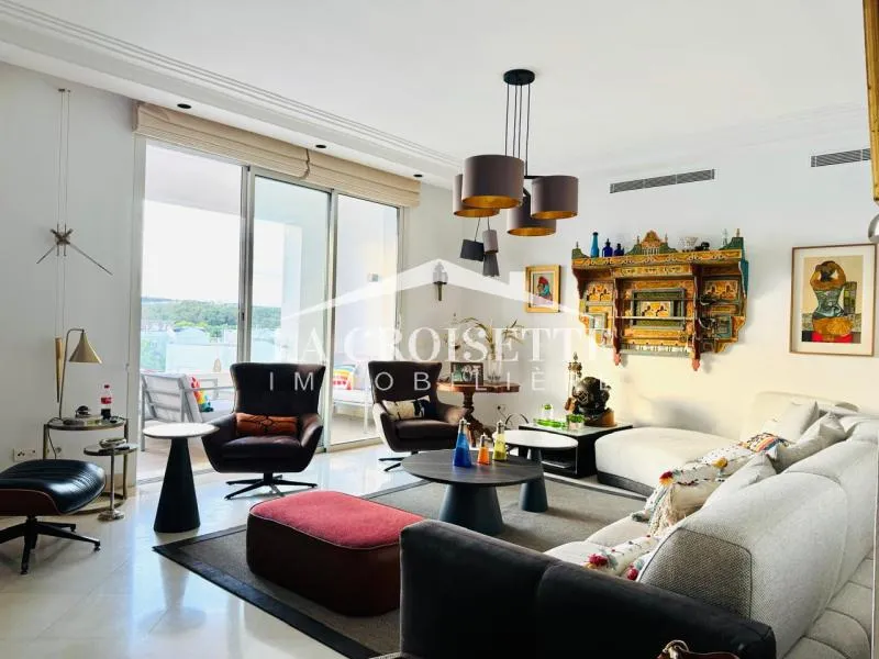Appartement S+2 vue sur mer à Gammarth ZAL1408