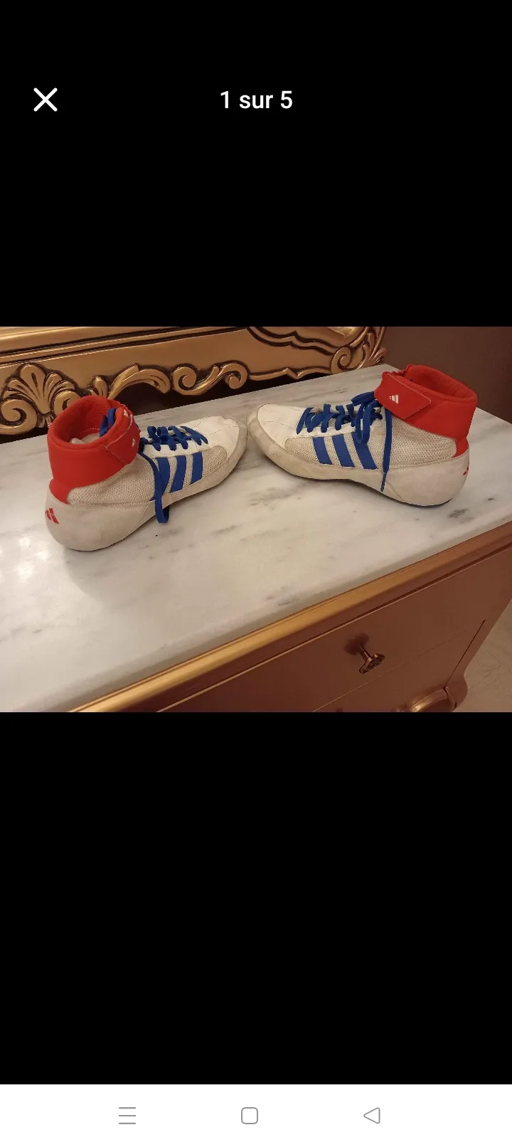 Chaussures de lutte