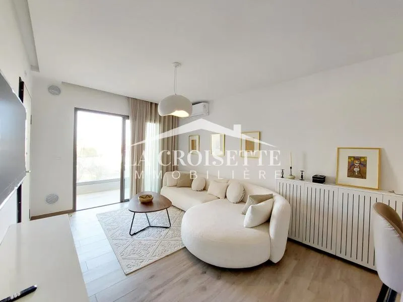Appartement s1 meublé avec terrasse à La Marsa MAL1971