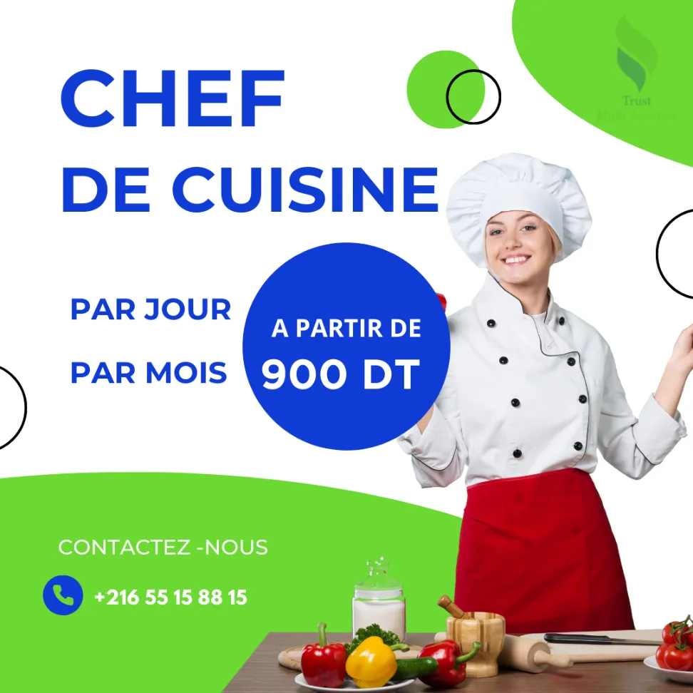 cuisinière par mois a el menzeh