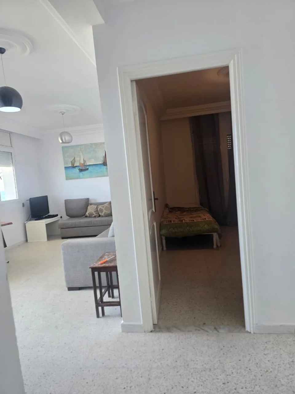 APPARTEMENT S+2 PIED DANS L'EAU TANTANA CHATT_MARIEM