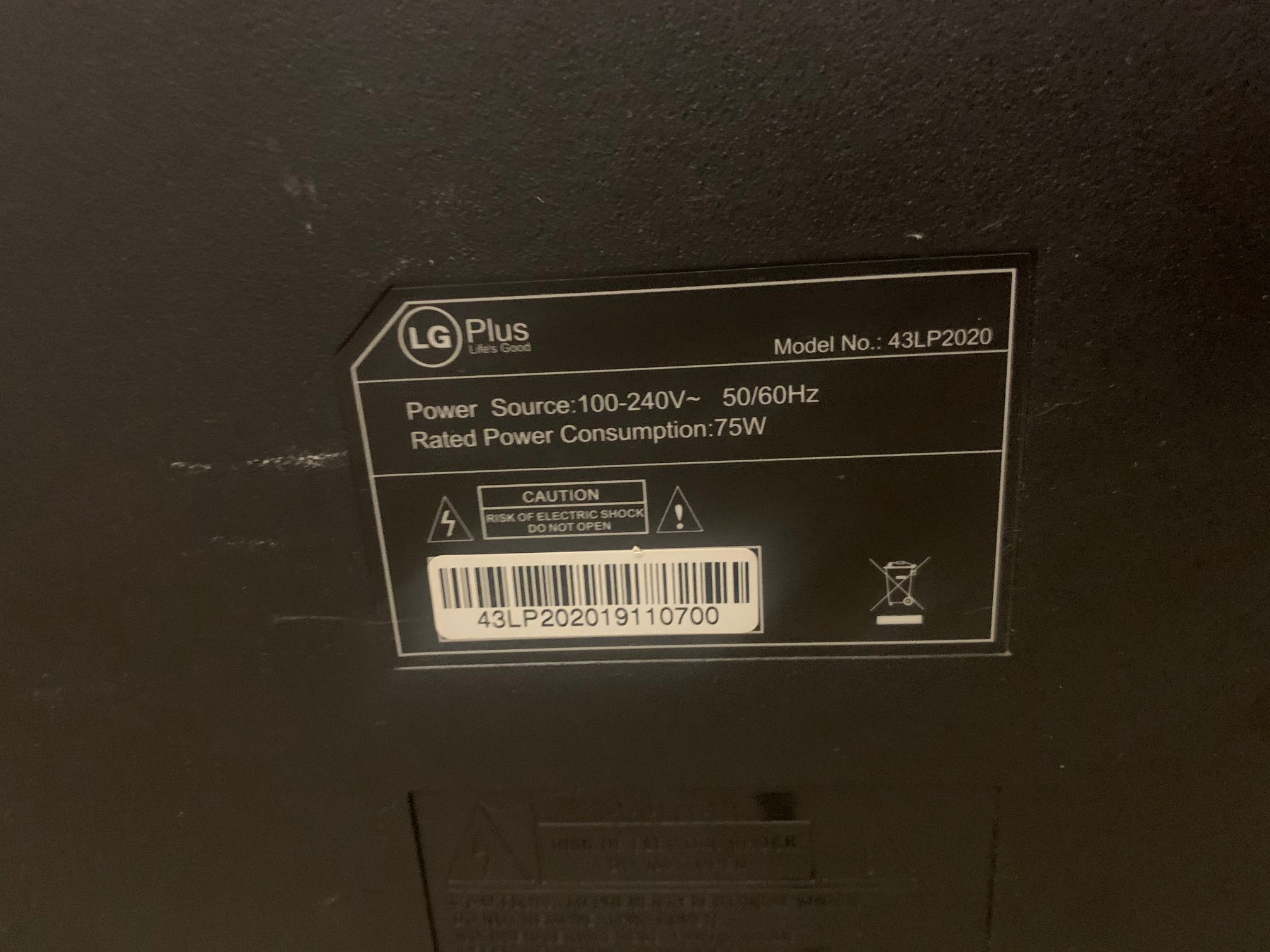 Tv lg plus