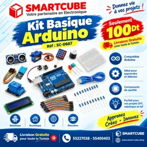 Kit Basique Arduino – LIVRAISON GRATUITE 