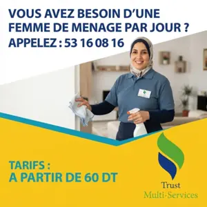 femme de menage par jour a el manar