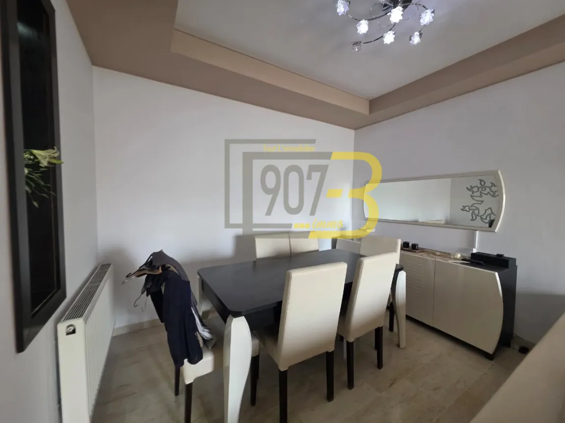 Un  appartement s+2 meublé à jardin El Menzah 2 