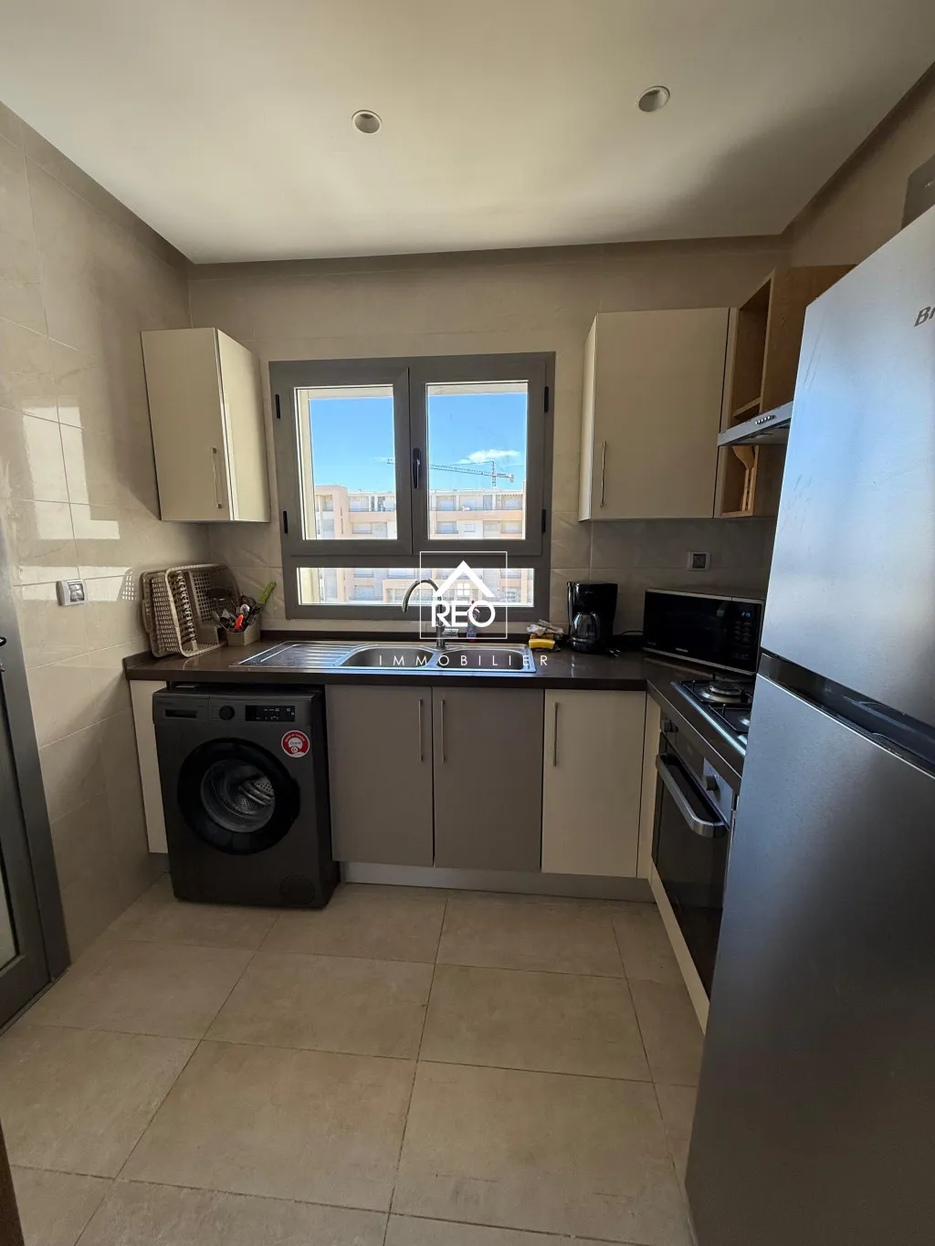 À LOUER : Un appartement S+1 ( meublé ) situé à La Nouvelle Soukra
