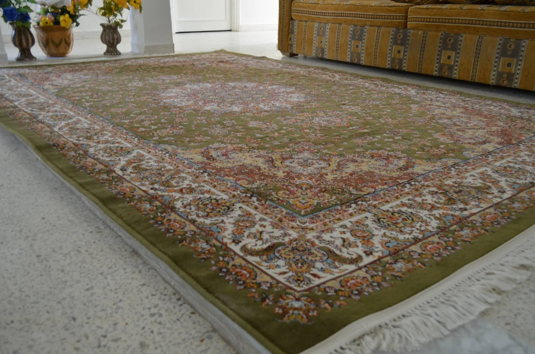 đTapis Persan en soie -NumĂ©ro 15-