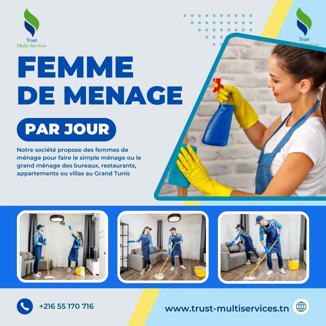 La Meilleure societe de Femmes de Ménage A  Ezzouhour 