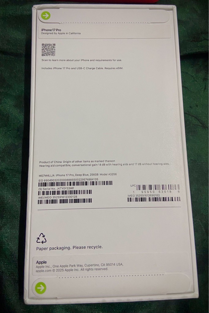 Iphone 17 pro cachter