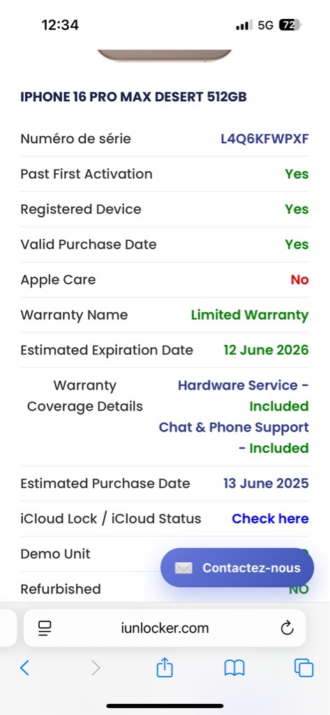 Iphone 16 pro max 512g