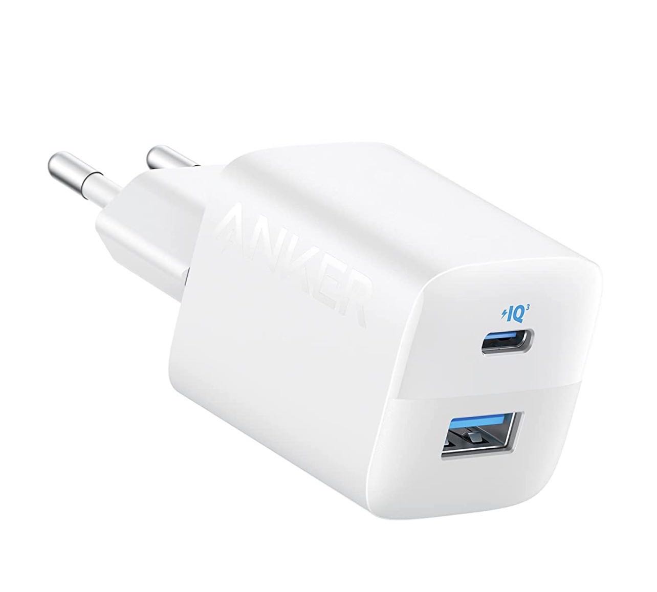  Tête Chargeur Anker 33W Double Port USB-C & USB-A Charge Rapide et sécurisée Certifié 