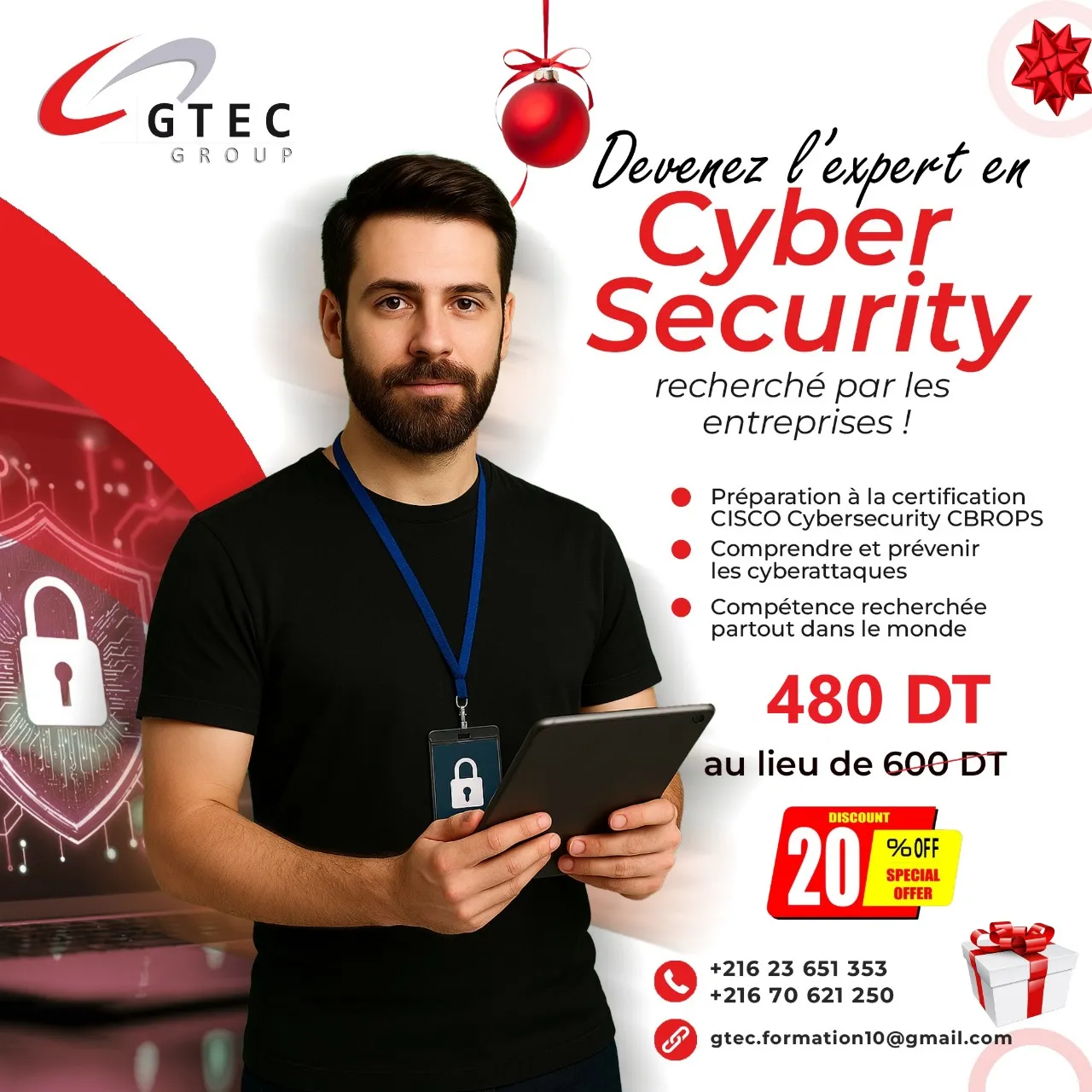 Formation cyber sécurité (CBROPS)