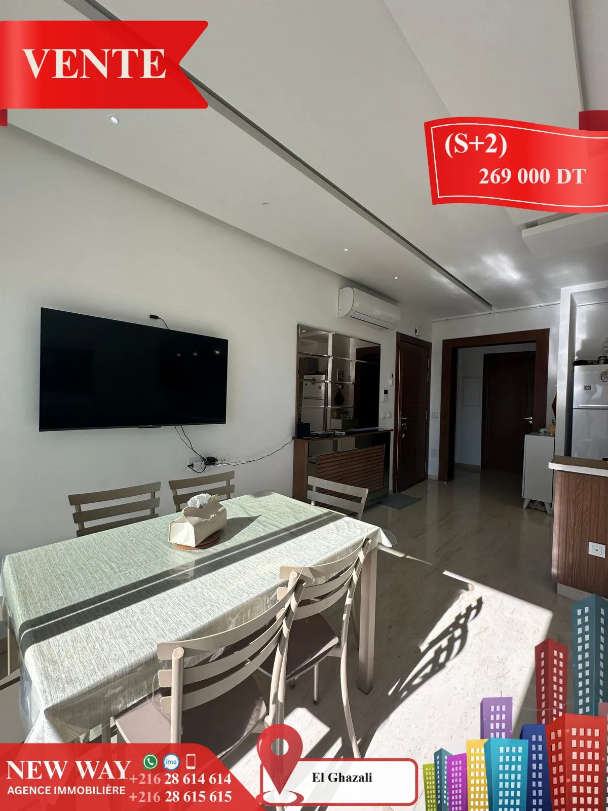 (S+2) à Bouhsina El Ghazali