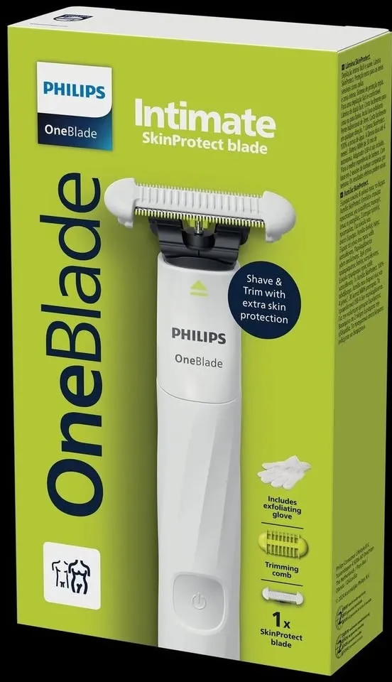 Tondeuse Philips OneBlade Intimate Originale Neuve + 2 Lames
