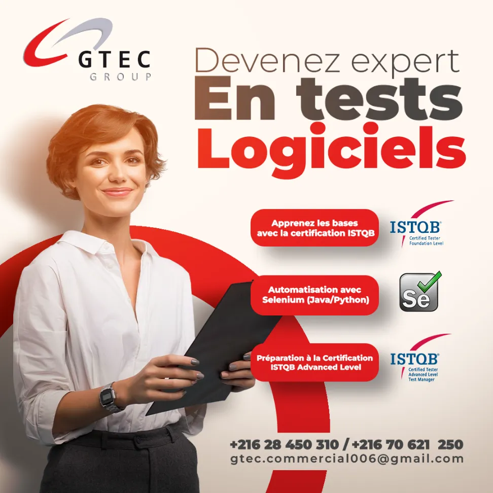 Devenez Expert en tests logiciels