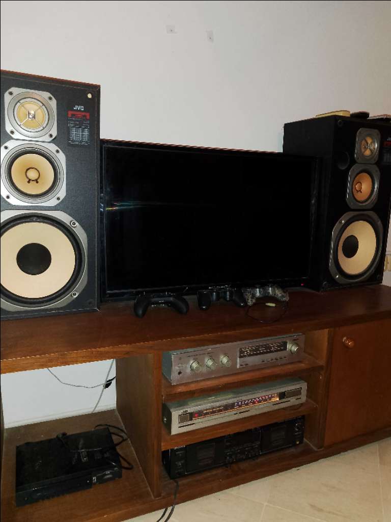 Haut parleur vintage jvc
