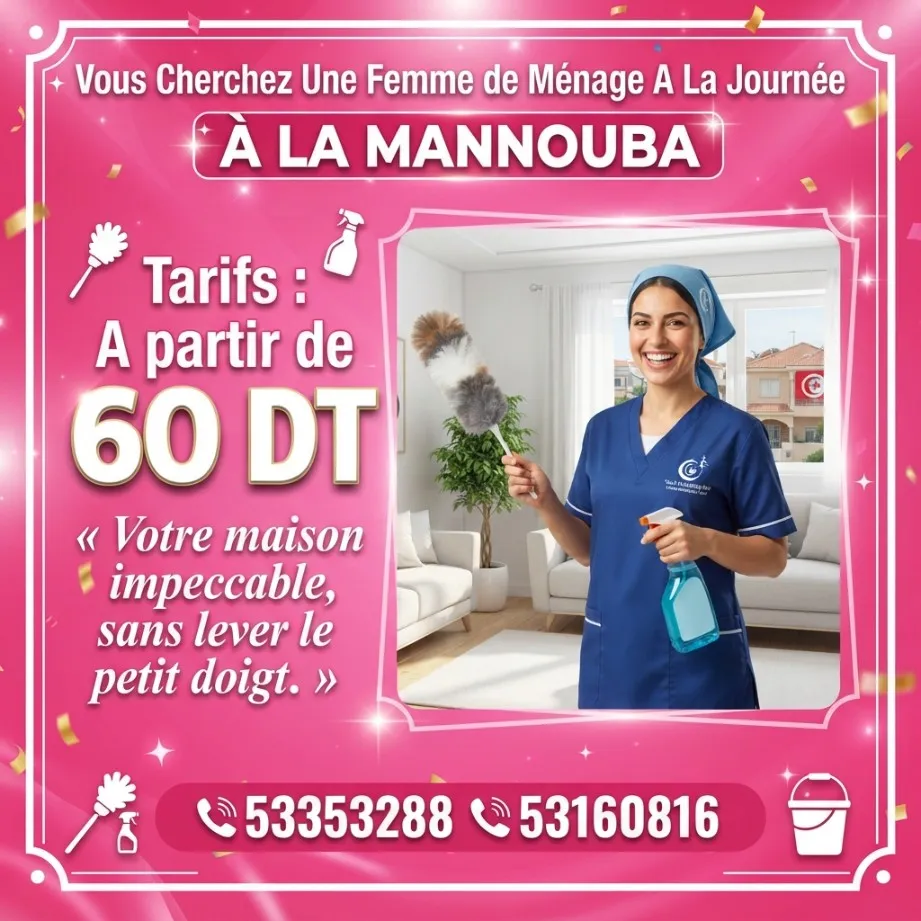 femme de menage par jour 