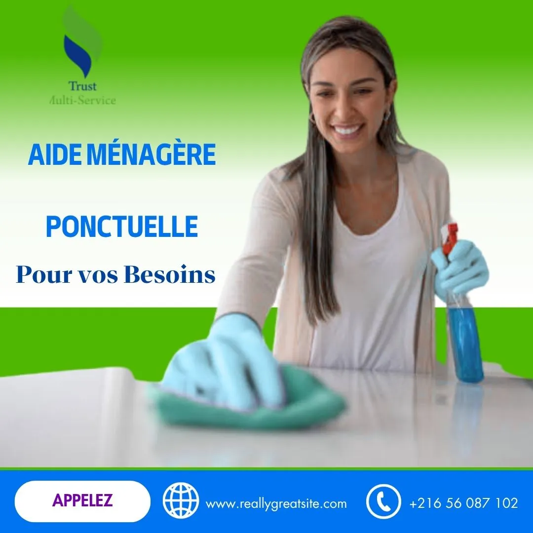 TROUVEZ LA MEILLEURE FEMME DE MENAGE PAR JOUR A