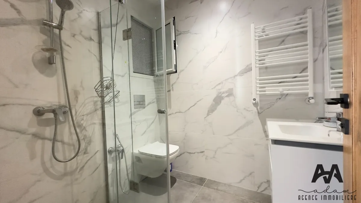 S+2 meublé à AFH² Mrezga dans une résidence avec piscine