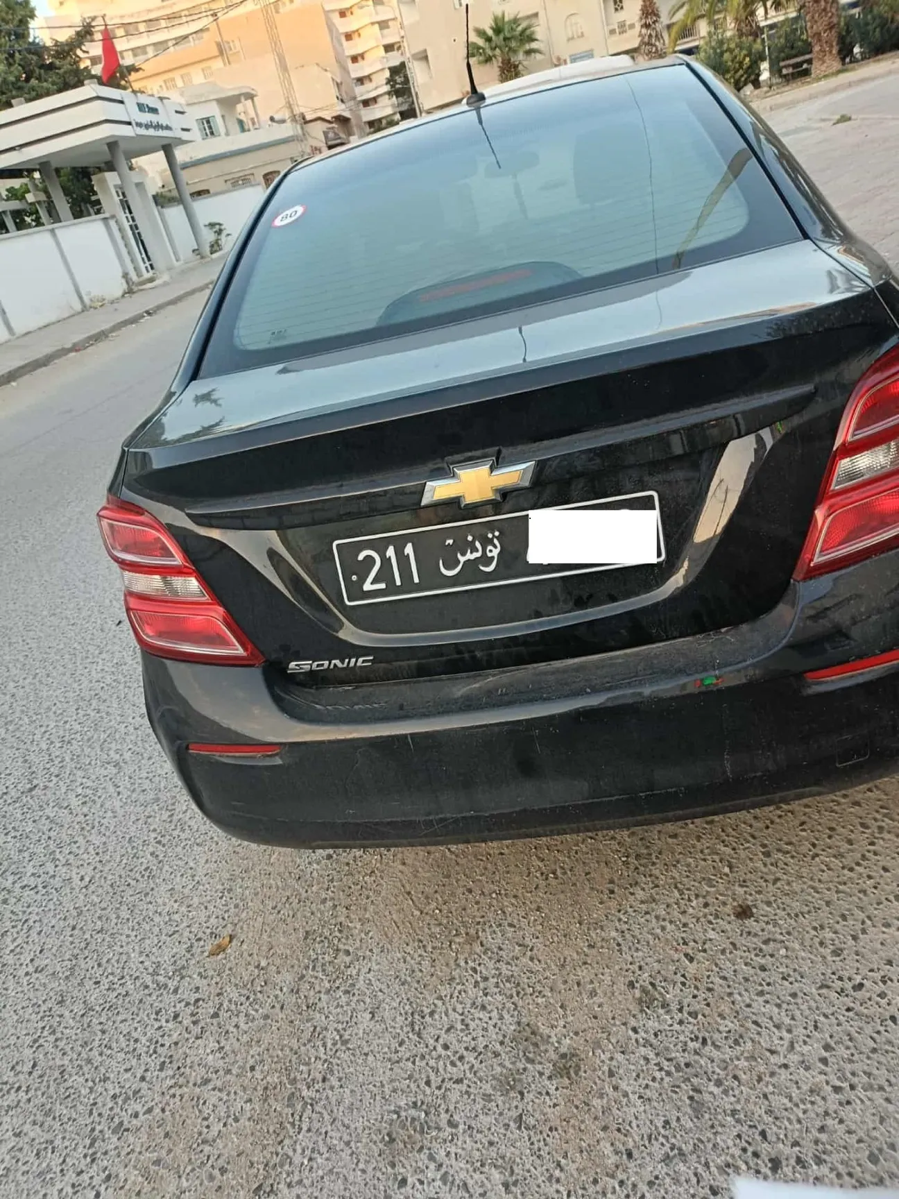 CHEVROLET SONIC تسجيل اول   TEL 98.563.624  PRIX 34.500