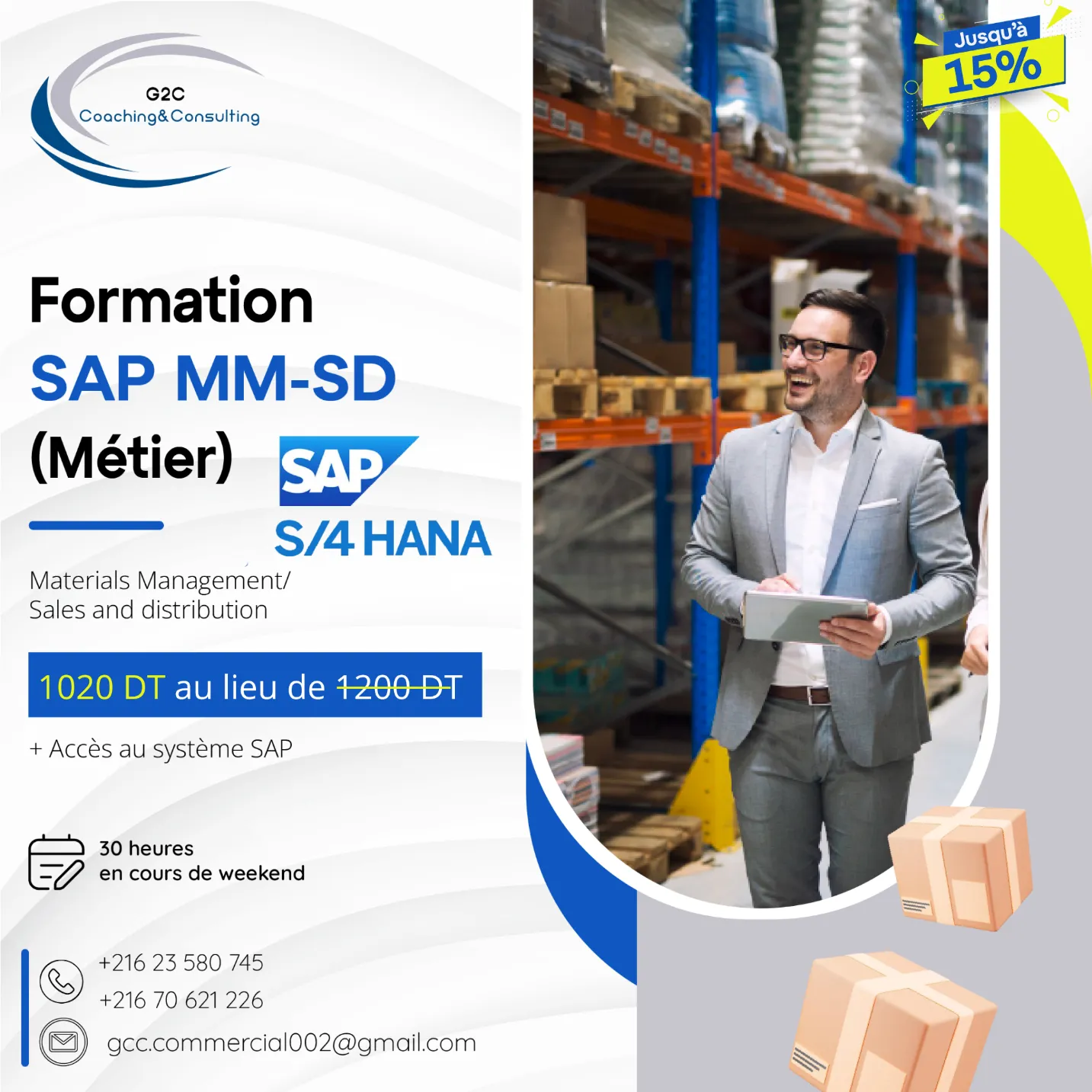 Formation SAP S/4HANA MM SD