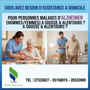 GARDE MALADE POUR ALZAYMER A DOMICILE A HERGLA