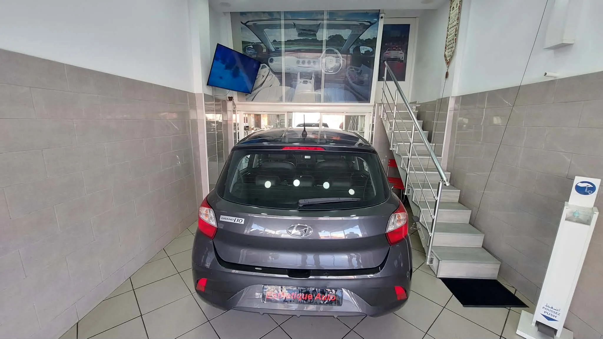 Hyundai I10-Fin 2023-BVA-kilométrage 50 mille-Tel 98479647