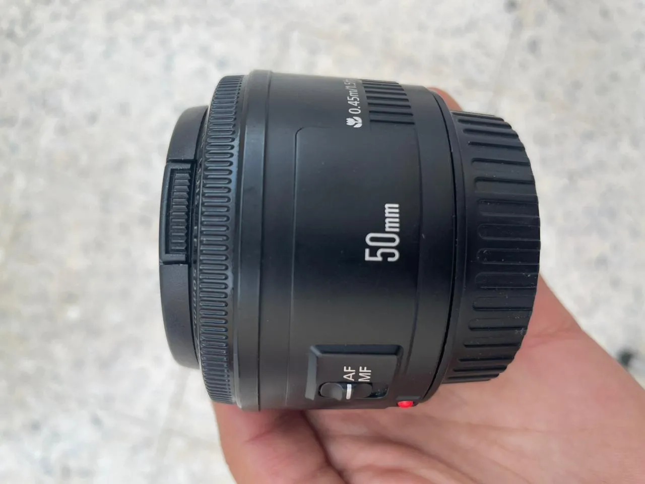 objectif canon 50 mm