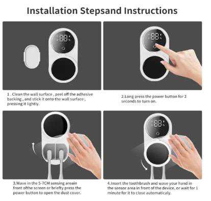 Stérilisateur de brosses à dents intelligent