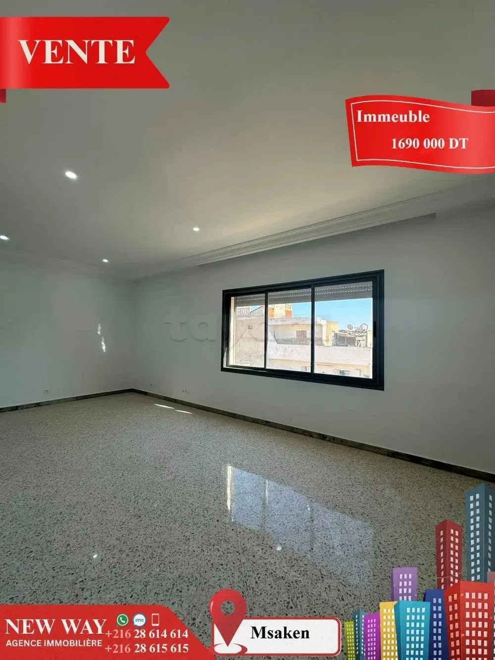 Immeuble de 8 Appartements à Msaken Nouvelle Construction