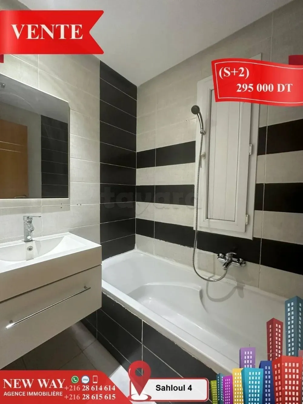 (S+2) à Sahloul 4, avec Place de Parking