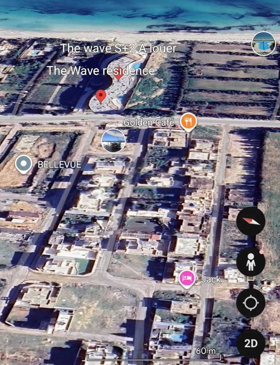 Terrains de prestige a Chatt Mariem - Vue Mer Exceptionnelle  