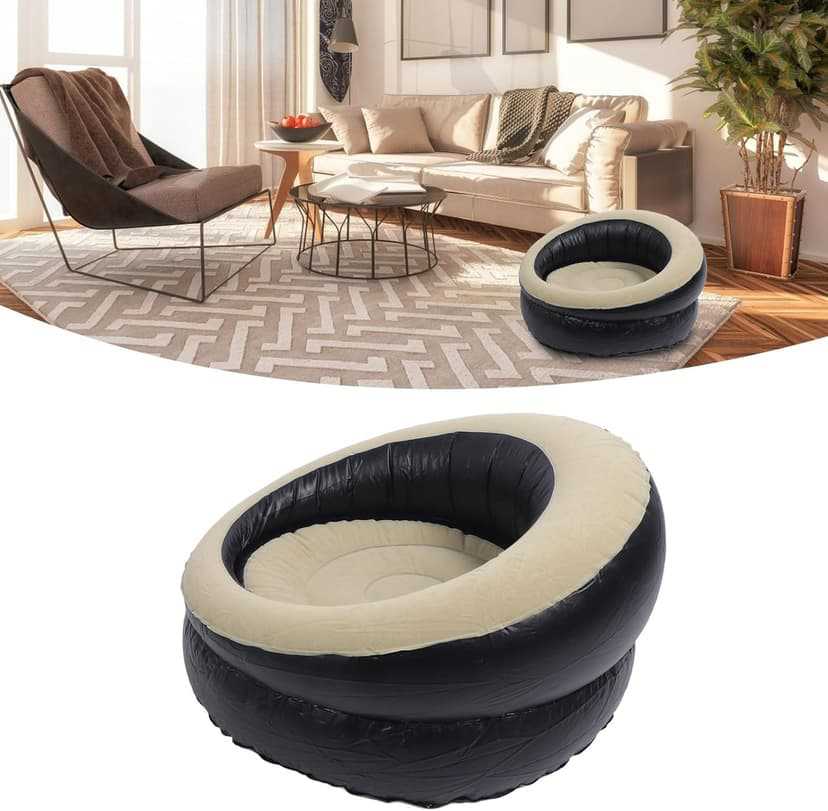 Fauteuil gonflable rond 
