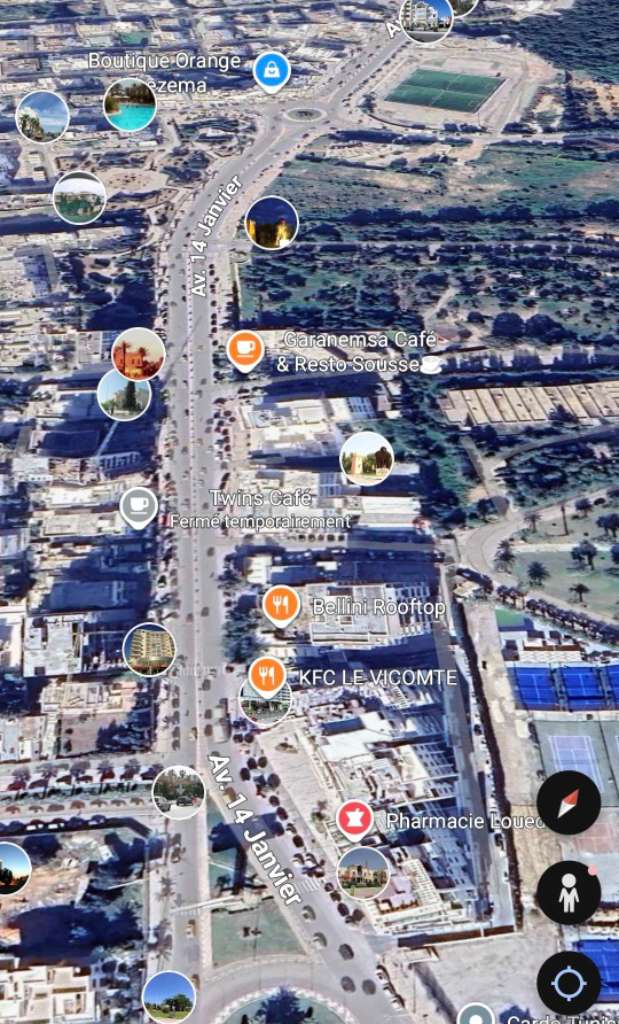 Villa 520m2 zone touristique khzema