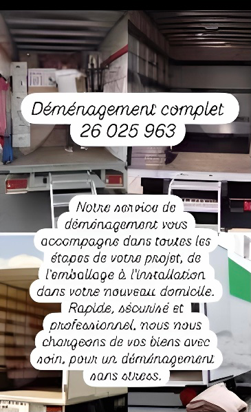 Déménagement el marsa 26025963