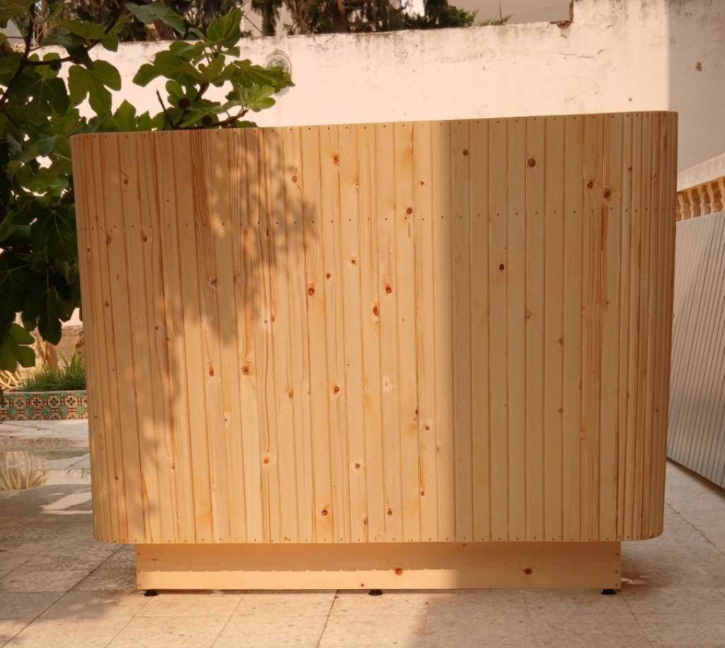 Caisse, comptoir sur mesure 