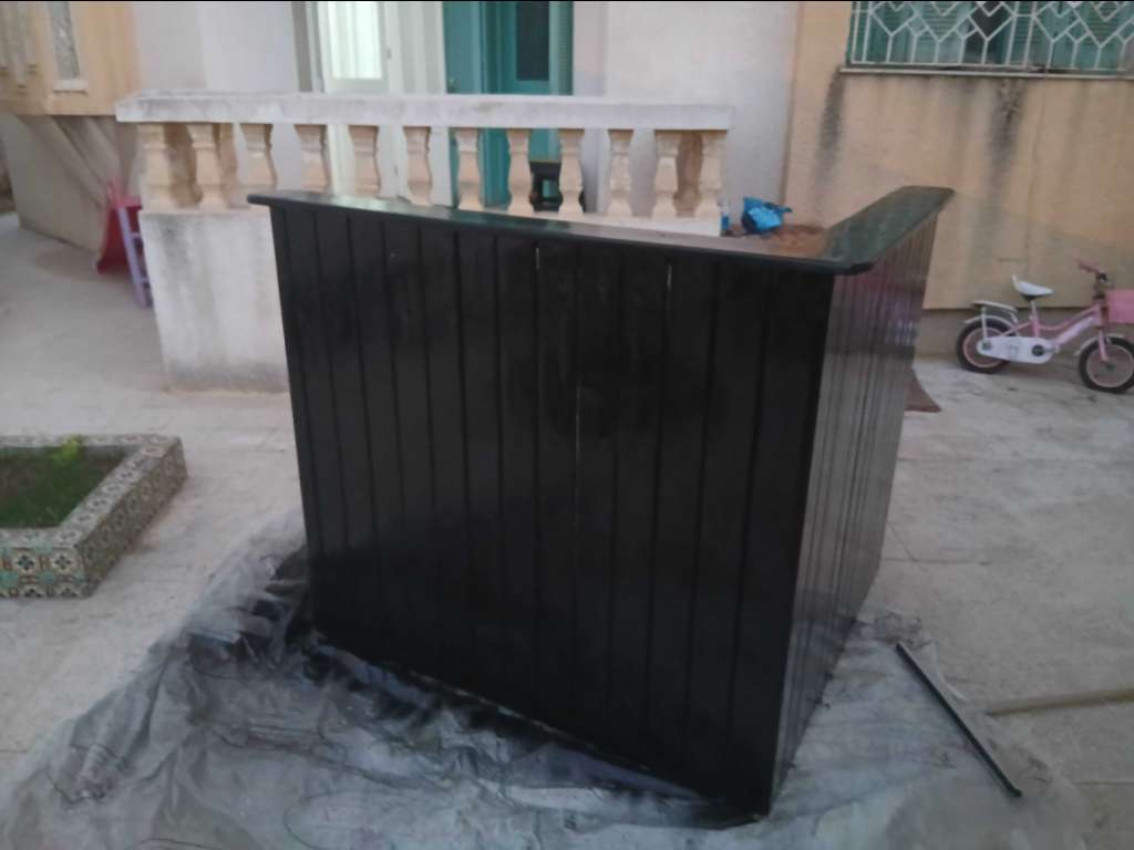 Caisse, comptoir sur mesure 