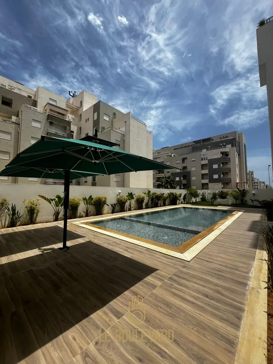 Location Estivale : Appartement S+1 Haut Standing Avec Terrasse à AFH Mrezga, Nabeul