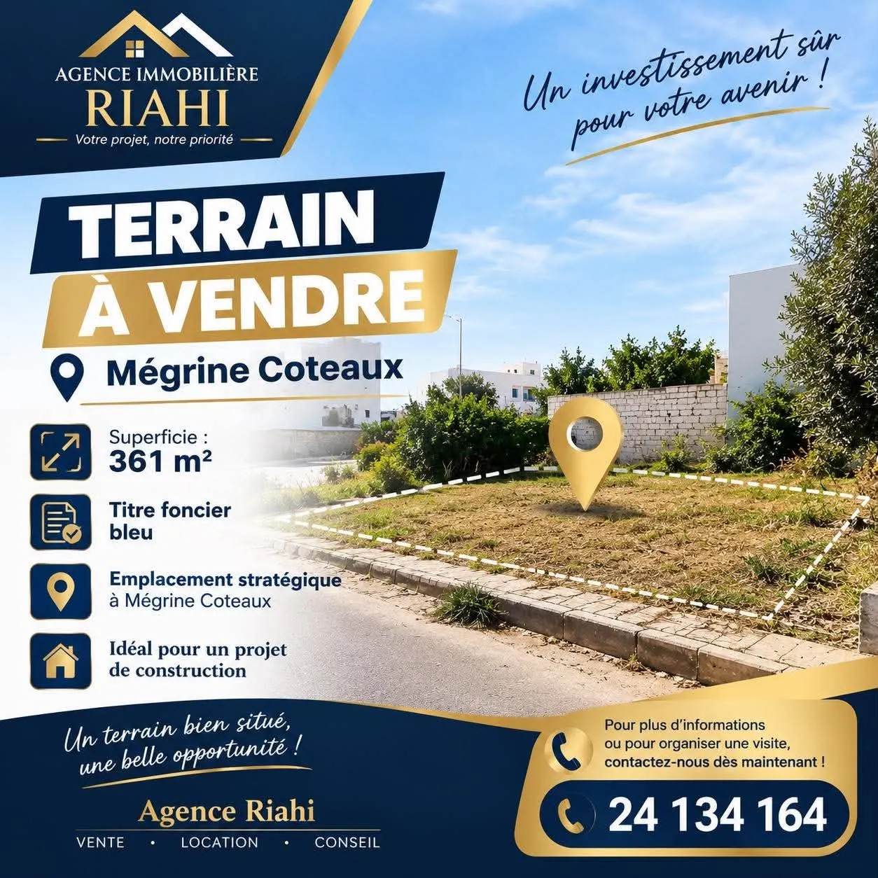 terrain a vendre