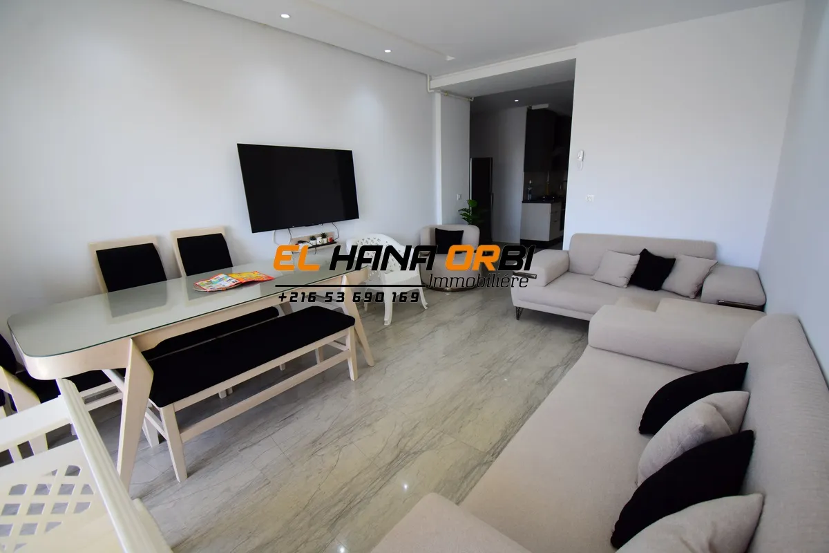 Location scolaire app s+1 avec piscine en plein zone touristique Mahdia