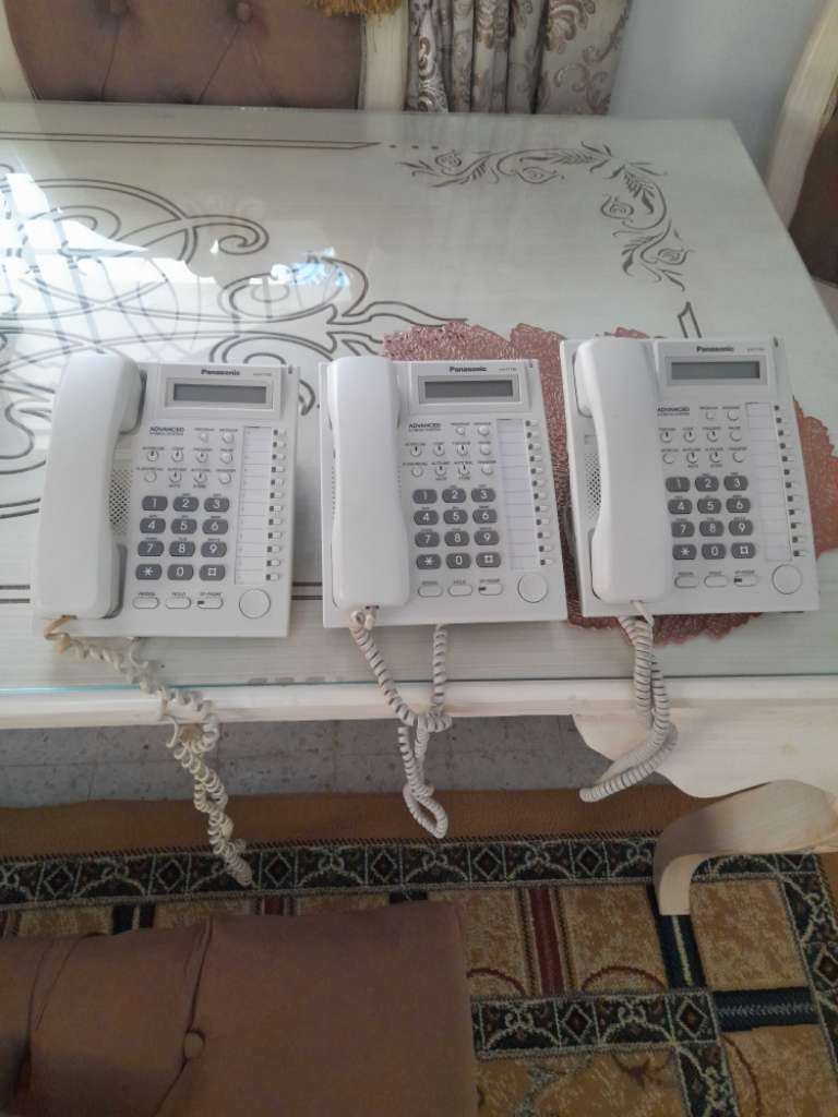 3 postes standard panasonic 