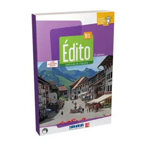 Pack Livres Édito B1 (3e édition) - Livre de l'élève + Cahier d'activités