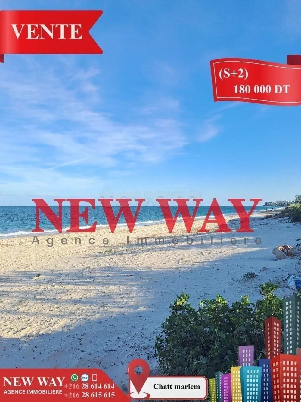(S+2) Prés de la Mer à Chatt Mariem