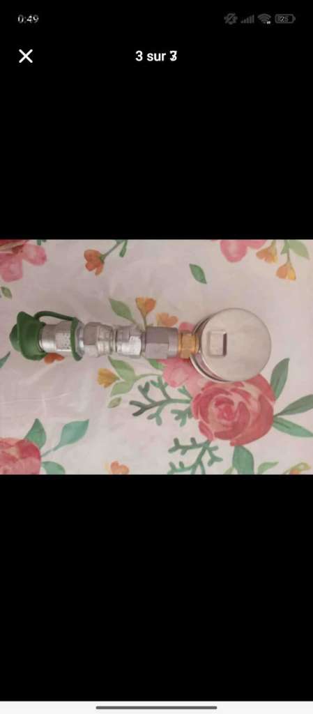 Manomètre inox original 